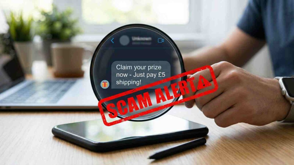 spotting fake competitions
