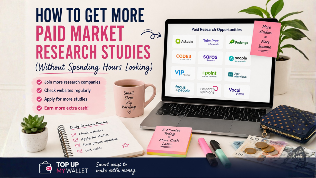 make money with market research