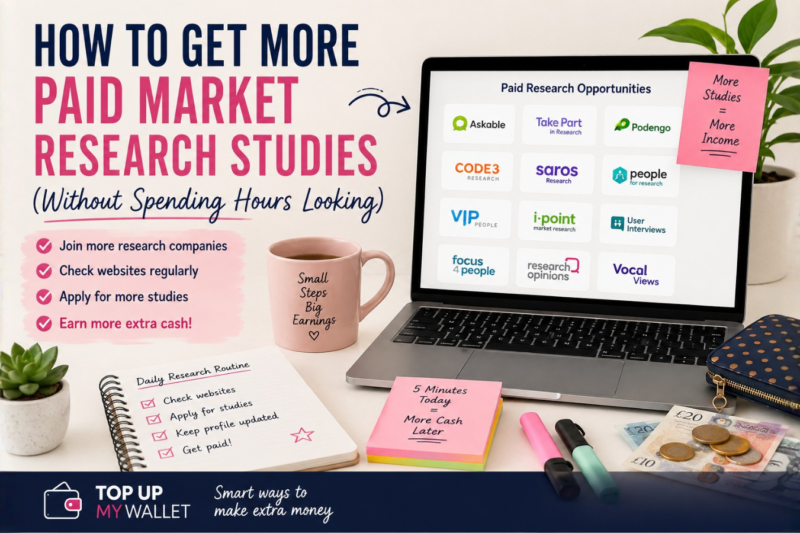 make money with market research