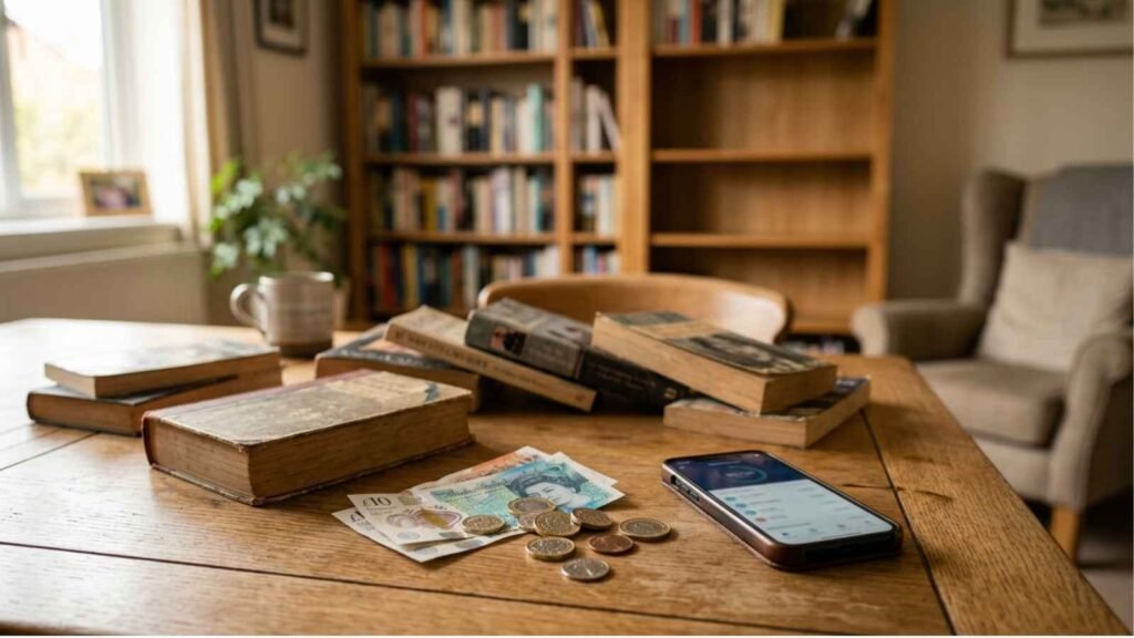 turning old books into cash