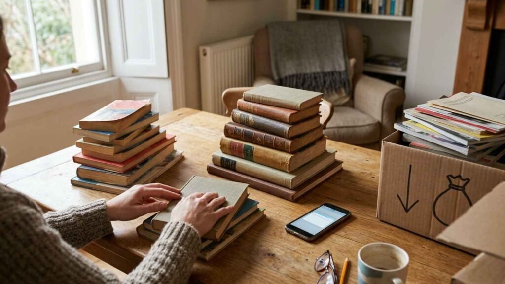 making money selling old books
